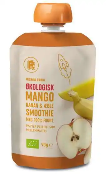 REMA 1000 Mango smoothie, 90 g tilbud