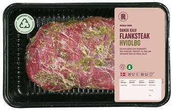 Kalve flanksteak, 0.5 kg