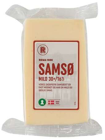 REMA 1000 Samsø mild 30+, 615 g tilbud