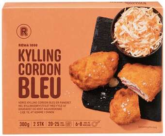 REMA 1000 Kylling cordon bleu, 300 g tilbud