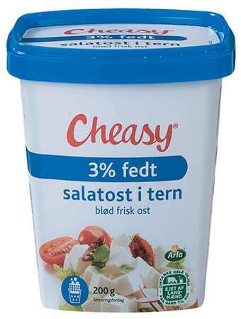 REMA 1000 Salatost tern 3%, 200 g tilbud