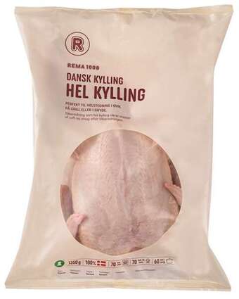REMA 1000 Hel kylling, 1350 g tilbud