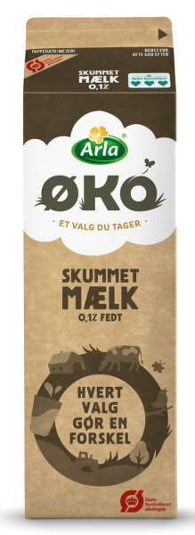 Skummetmælk 0,1%, 1 l