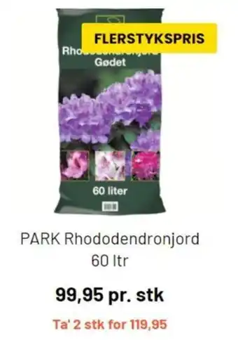 Silvan Park Rhododendronjord 60L tilbud
