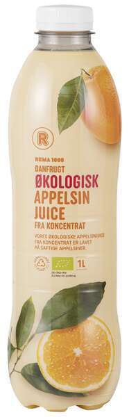 REMA 1000 Appelsinjuice, 1 l tilbud