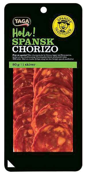 REMA 1000 Spansk chorizo, 80 g tilbud