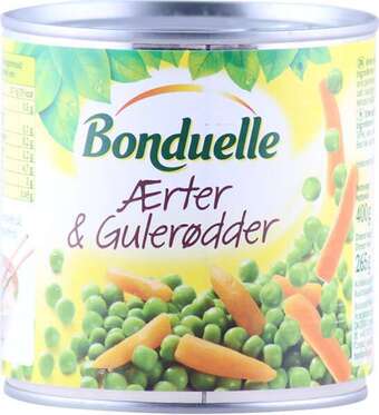 REMA 1000 Ærter & gulerødder, 265 g tilbud