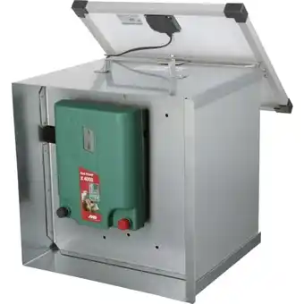 Land & Fritid Sol panel 15 W til 12 V hegnsbatteri tilbud
