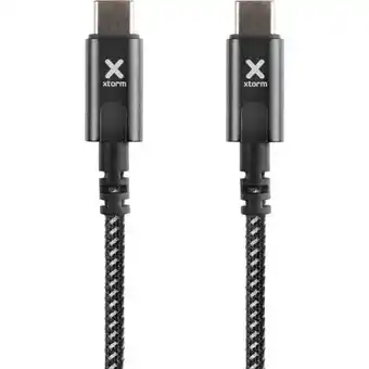 Ladekabel USB-C/USB-C PD1m Sort