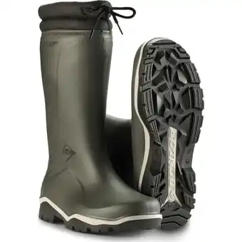 Land & Fritid Dunlop Blizzard foret gummistøvle, grøn - str. 43 tilbud