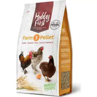 Land & Fritid Hobby First, Farm 3 Pellet, 4 kg tilbud