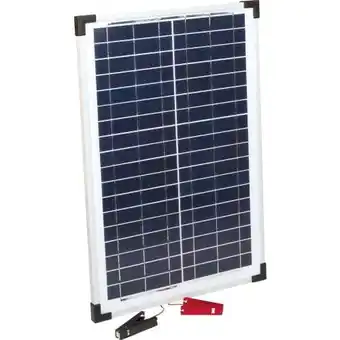 Sol panel 25 W til 12 V Hegnsbatteri