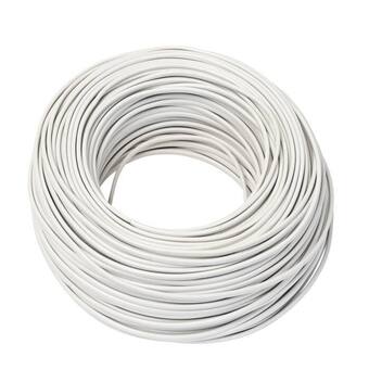 jem & fix Ledning 100 m. 2 x 0,75 mm². Flad HVID tilbud