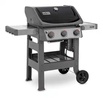 Johannes Fog Weber Spirit Ii E-310 Gbs Sort Gasgrill tilbud
