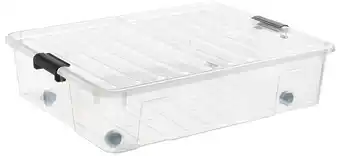 Harald Nyborg Bedroller m. splitlåg - 49 L - Plast Team Home Box tilbud