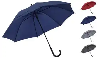 Paraply Ø. 116 cm - assorterede farver