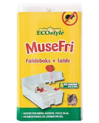 Harald Nyborg ECOstyle MuseFri - Fældeboks inkl. fælde tilbud