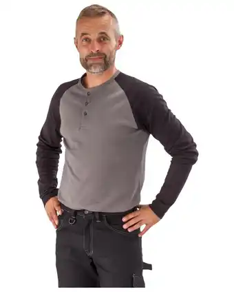 Harald Nyborg Bulloch Gladiator - T-shirt langærmet grå str. XXL tilbud