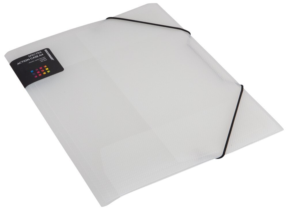 Elastikmappe plast A4 Transperant tilbud hos Harald