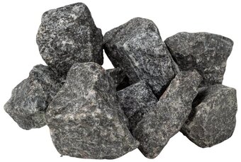 Granitskærver 32-45 mm 1000 kg - Sort