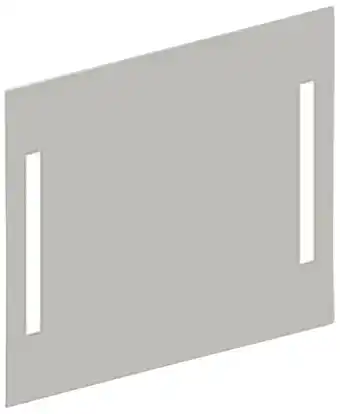 LAUFEN Arte - Spejl 60 x 65 cm med LED