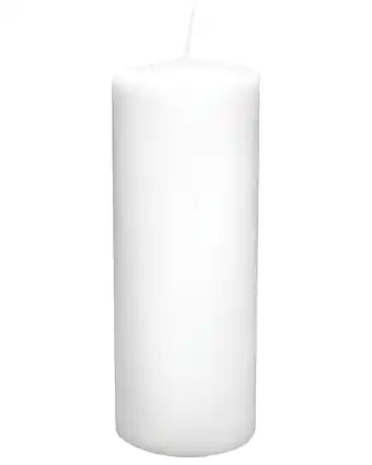 Harald Nyborg Bloklys Ø. 7,7 H. 20 cm - hvid tilbud
