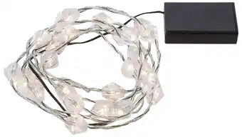Harald Nyborg BRIGHT DESIGN - LED lyskæde diamantformet klar tilbud