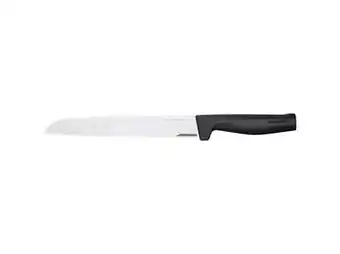 Fiskars Hard Edge Brødkniv - L 35,1 cm - Rustfrit stål - Sort