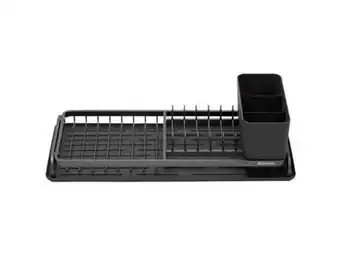 Imerco Brabantia Sink-side Opvaskestativ - H 12,6 x B 20 x D 46,3 cm - Aluminium/plastik - Sort tilbud