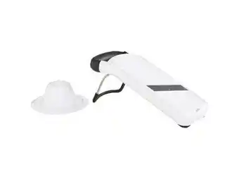 Imerco OXO Good Grips Simple Mandolinjern - Indbygget justerbart skær - Skridsikre ben og ergonomisk håndtag tilbud