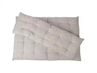 CASA Living Pallehynde - H 5 x B 120 x L 80 cm - 100 % Bomuld - Blå