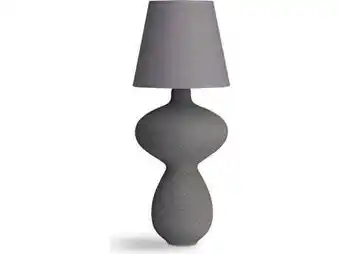 Imerco Kähler Balustre Bordlampe - H 44,5 x B 18 cm - Lertøj - Antracit grå tilbud