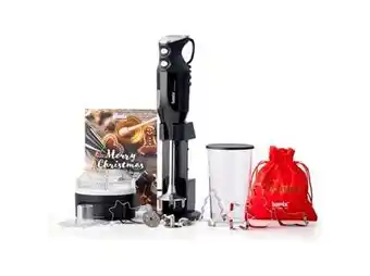 Imerco Bamix X-mas Edition Stavblender - 200 Watt - 2 hastigheder - Inkl. tilbehør tilbud