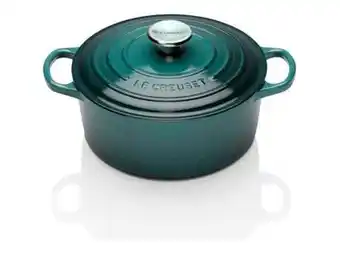 Le Creuset Støbejernsgryde m. låg - 4,2 liter - Støbejern - Ocean
