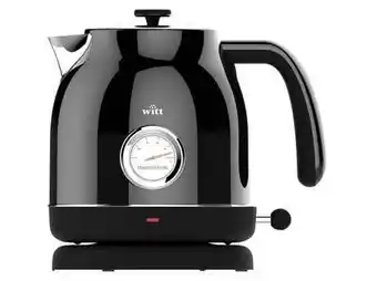 Imerco Witt Premium Retro Elkedel - 1,7 liter - 2400 Watt - Sort tilbud