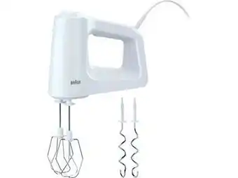Imerco Braun Håndmixer HM3000 - 450 Watt - 5 hastigheder - Ergonomisk design tilbud
