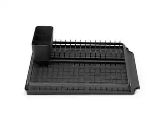 Imerco Brabantia Sink-side Opvaskestativ - H 14,2 x B 38,6 x 49,2 cm - Aluminium/plastik - Sort tilbud