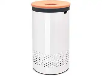 Imerco Brabantia Vasketøjskurv - H 63,5 x B 38 x D 38 cm - Hvid tilbud
