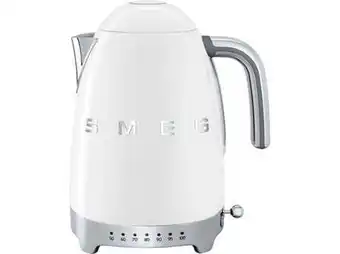 Imerco SMEG 50's Style Elkedel KLF04WHEU - 1,7 liter - 2400 Watt - Hvid tilbud