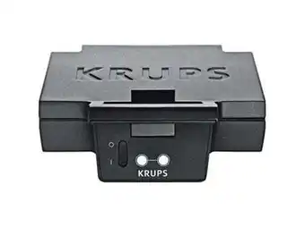Krups Grcic Sandwichtoaste - H 29,5 x L 31,6 x B 15,5 cm - Nonstick belægning