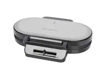 Imerco Clatronic Dobbelt Vaffeljern - 1200 Watt - Med nonstick belægning - Stål tilbud