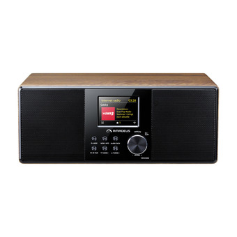 Power AMADEUS CRESCENDO DAB+ WIFI RADIO MØRKT TRÆ tilbud