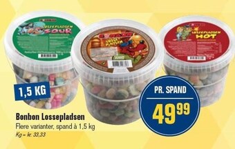 Otto Duborg Bonbon Lossepladsen tilbud