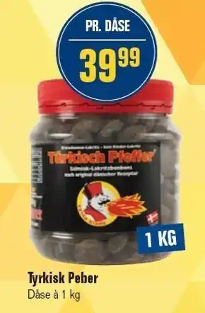 Otto Duborg Tyrkisk Peber tilbud