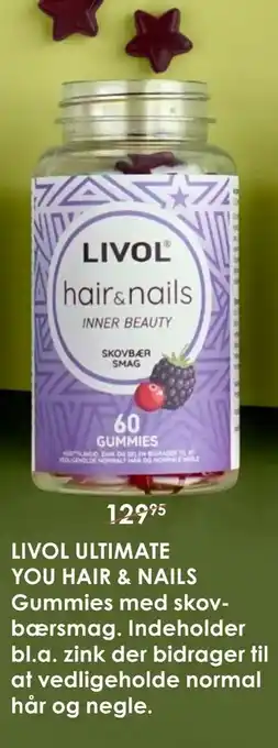 Matas LIVOL ULTIMATE YOU HAIR & NAILS tilbud
