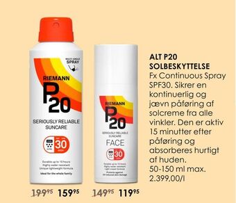 Alt p20 solbeskyttelse