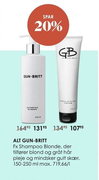 Matas Alt gun-britt tilbud