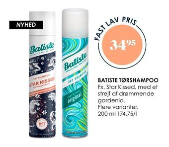 Matas Batiste tørshampoo tilbud