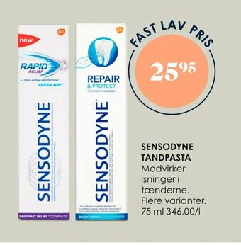 Matas Sensodyne tandpasta tilbud