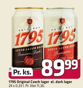 1795 Original Czech lager el. dark lager